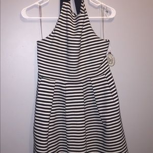 Striped dress XL